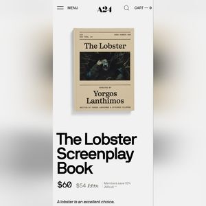 THE LOBSTER | A24 Drama Irish Screenplay Book Horror Movie Colin Ferrell